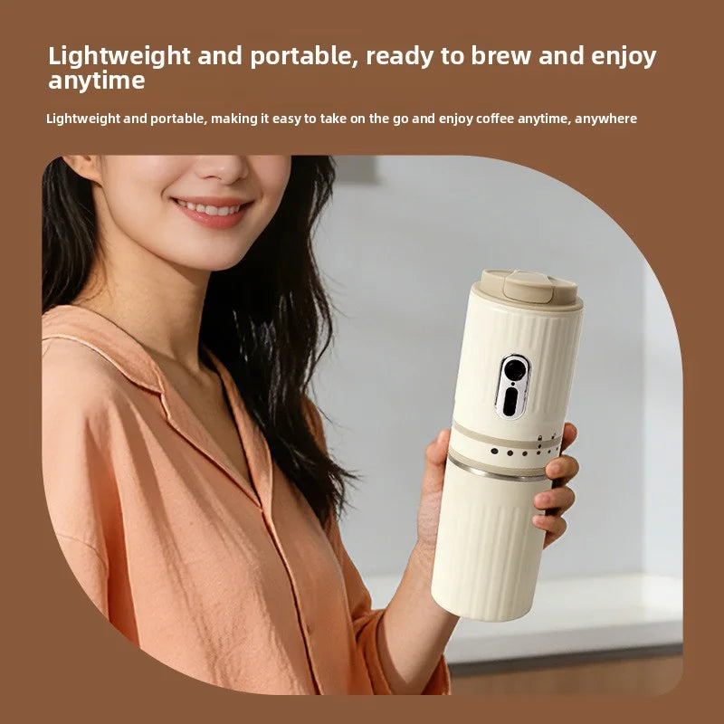 Mini Portable Hand-Brewed Coffee Machine - Outdoor Travel Companion Small Home Brewing Coffee Cup